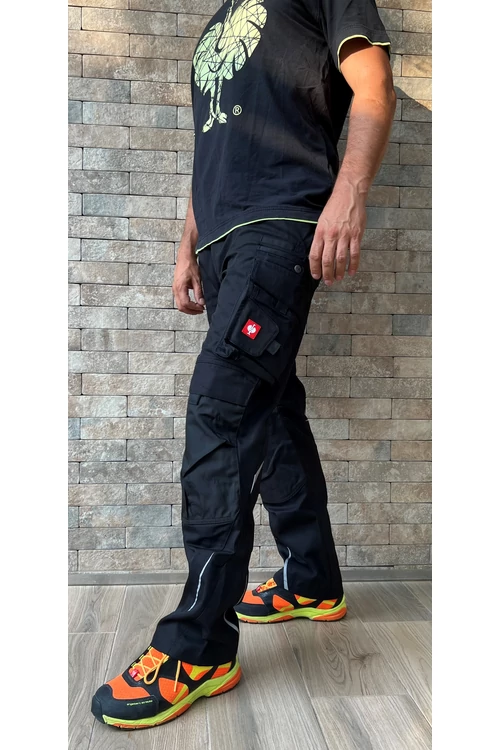 Engelbert Strauss e.s MOTION pantalones de cintura negro