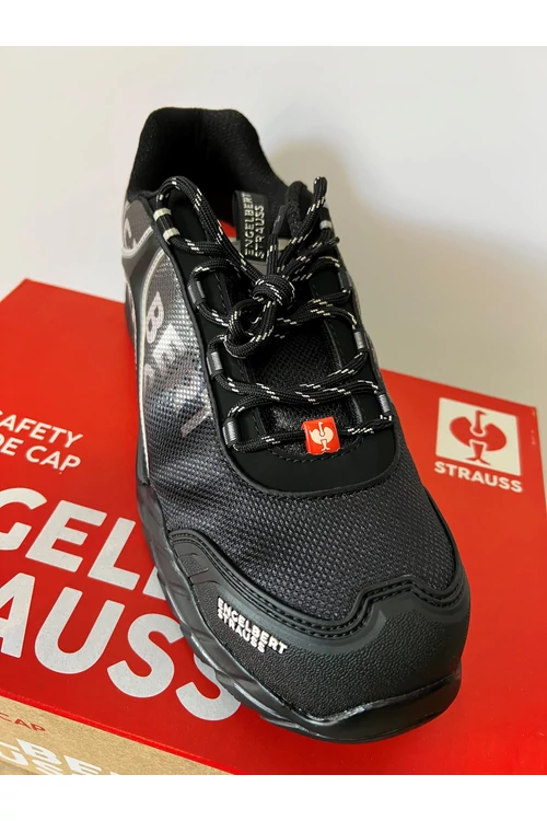 Zapatos de seguridad Engelbert Strauss Marek S1 - negro-gris