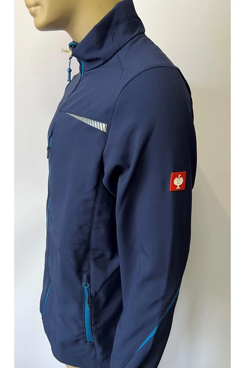 Chaqueta Softshell Engelbert Strauss Motion 2020 azul oscuro-azul real