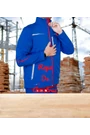 Engelbert Strauss Chaqueta Softshell azul-rojo